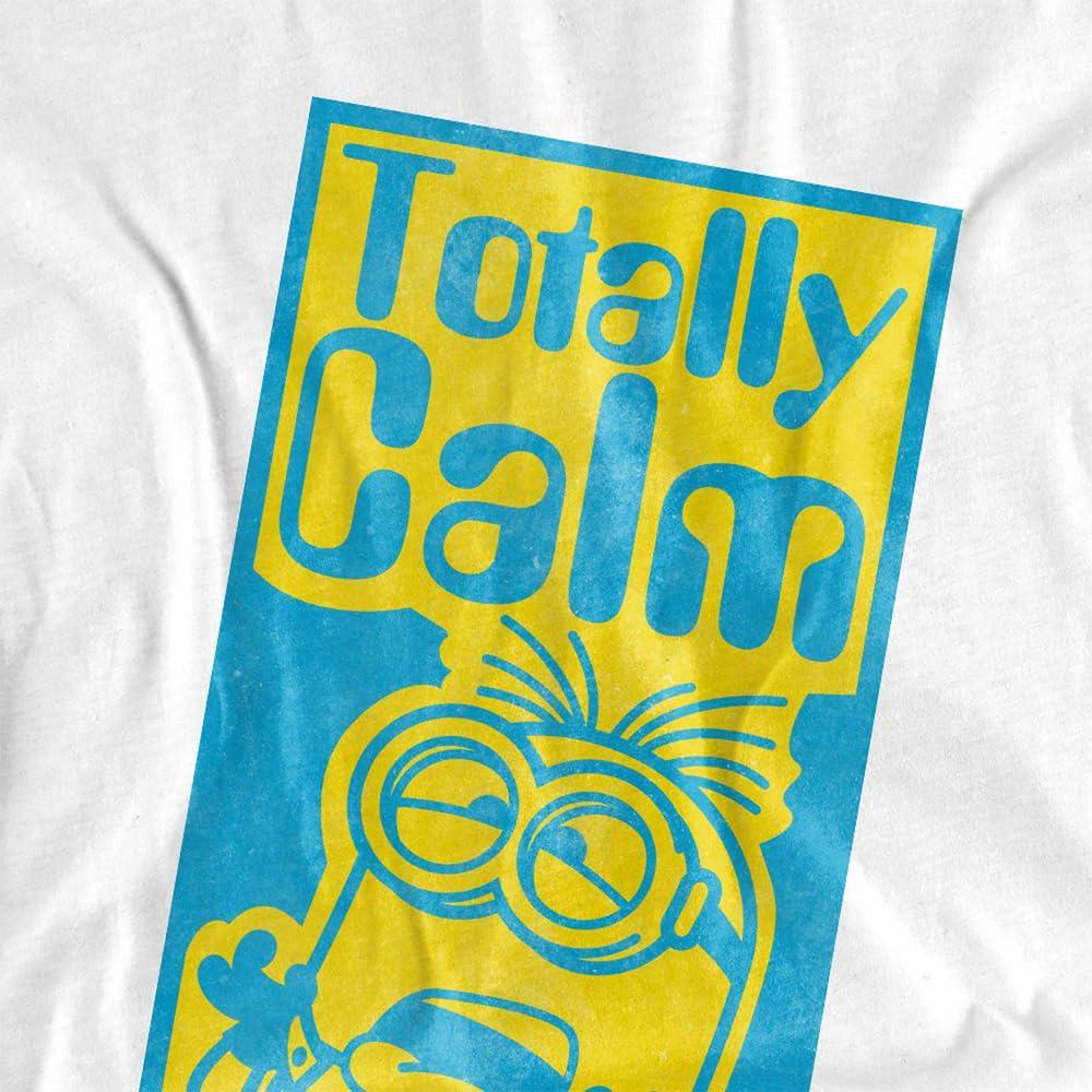 minions Totally Calm Print T-Shirt