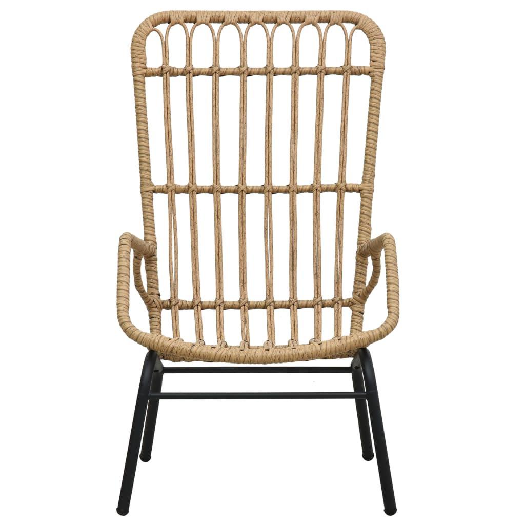 VidaXL Gartenstuhl poly-rattan