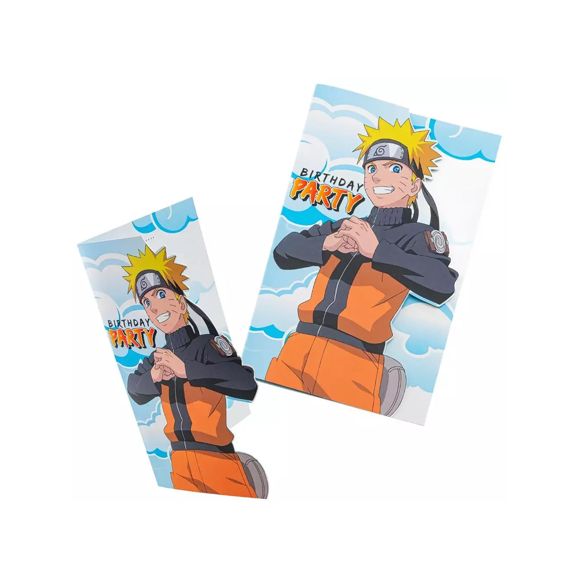 Chaks Einladungskarten Naruto
