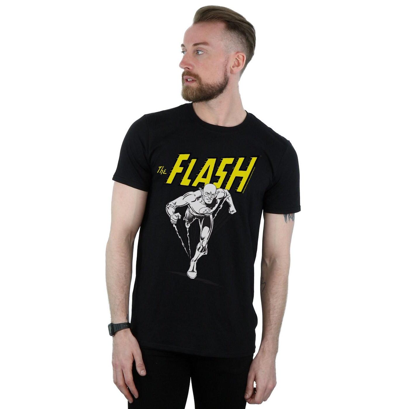 DC COMICS The Flash Running Print Kurzarm T-Shirt