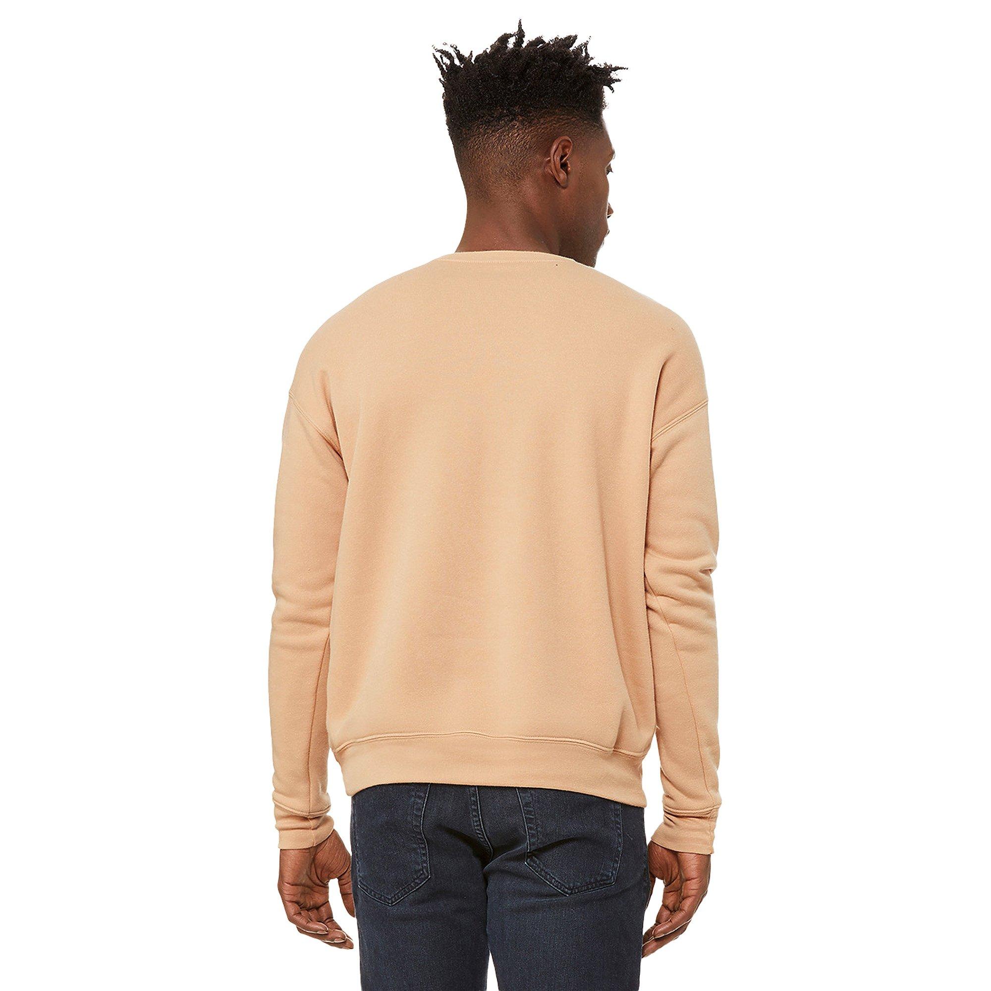 Bella + Canvas Classic Sweatshirt, Überschnittene Schulter