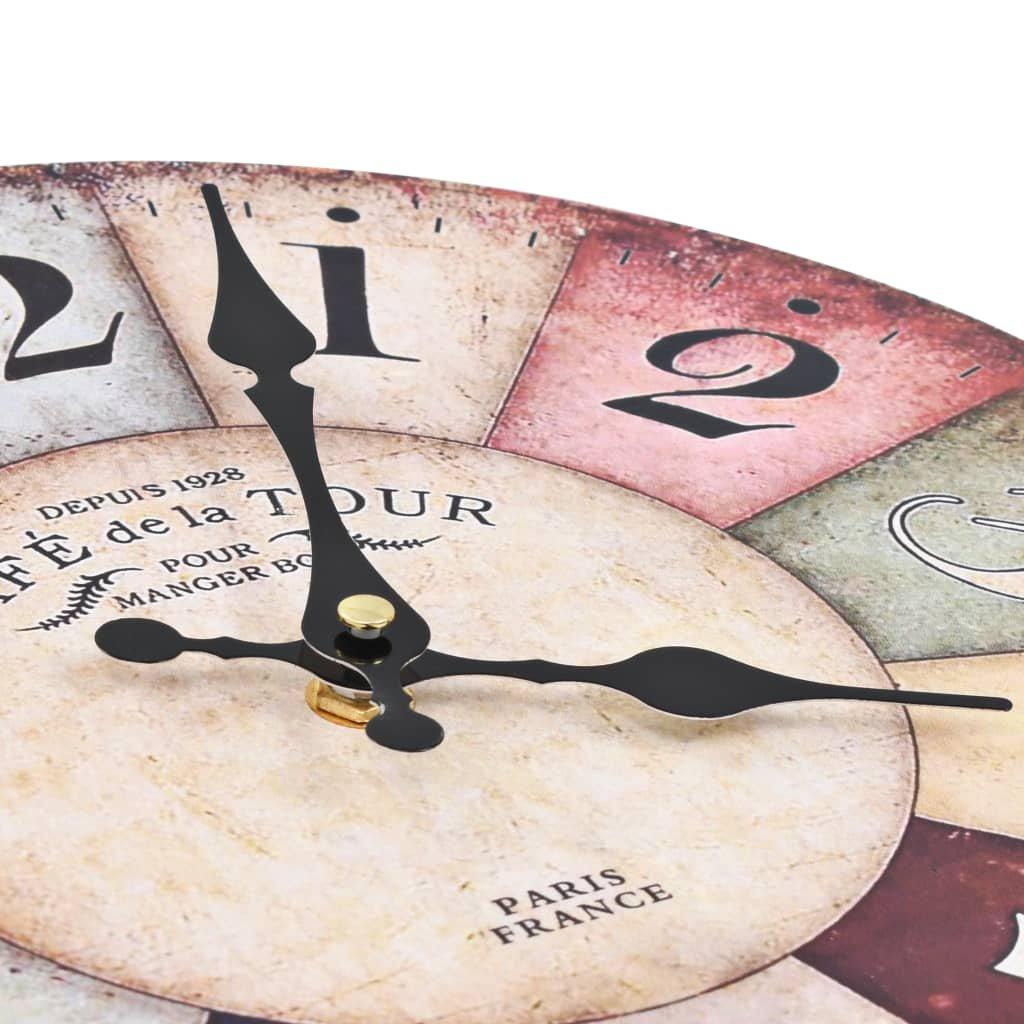 VidaXL Uhr mdf