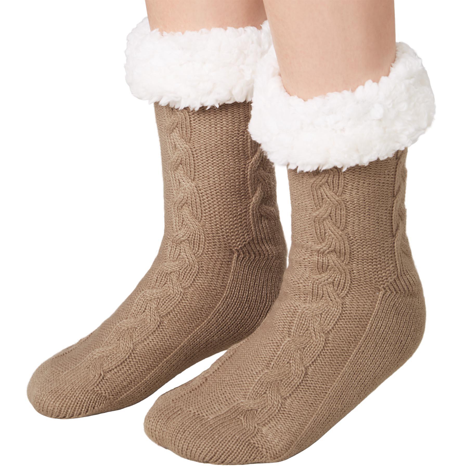 Tectake Kuschelsocken mit Muster