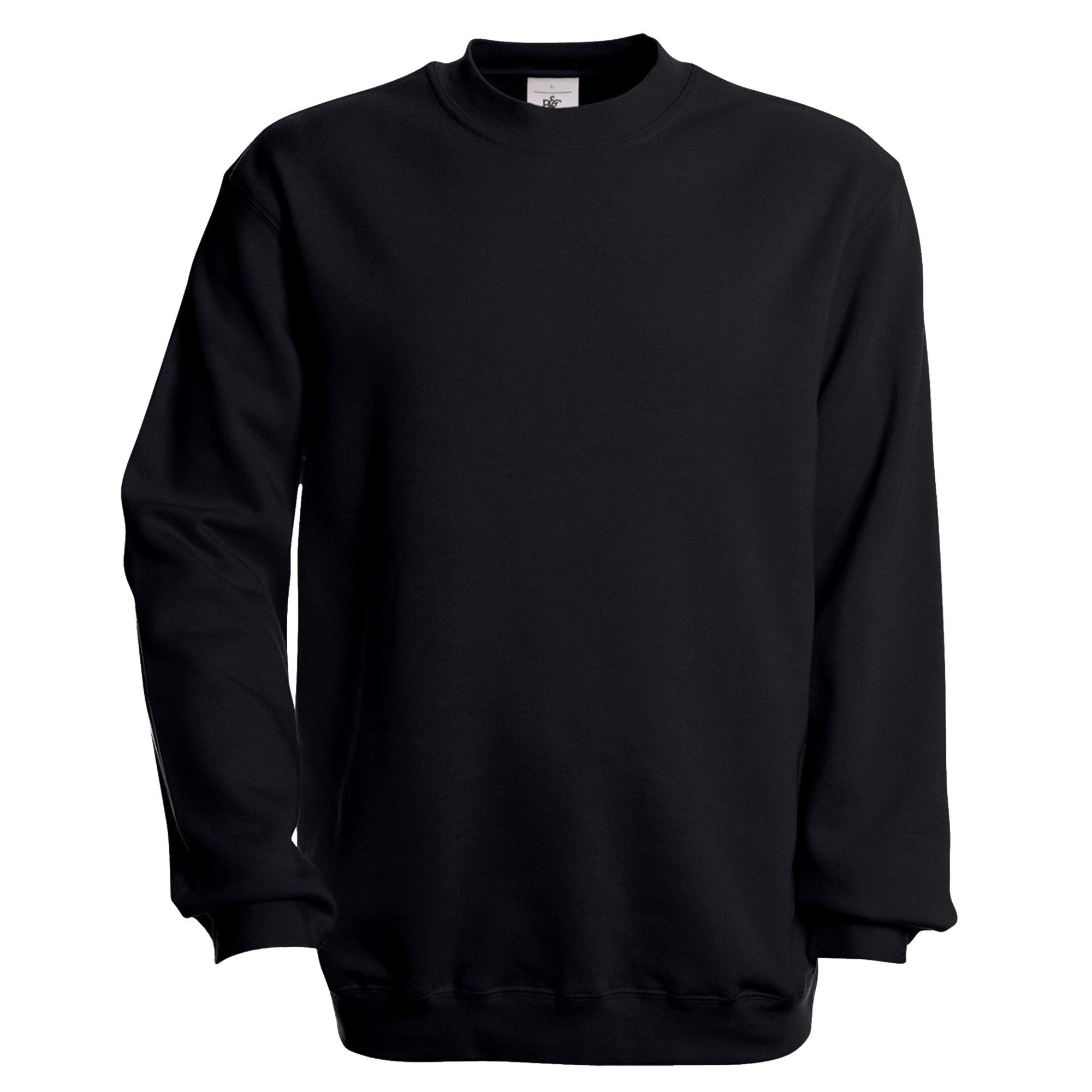 B and C B&C Sweatshirt mit Rundhalsausschnitt