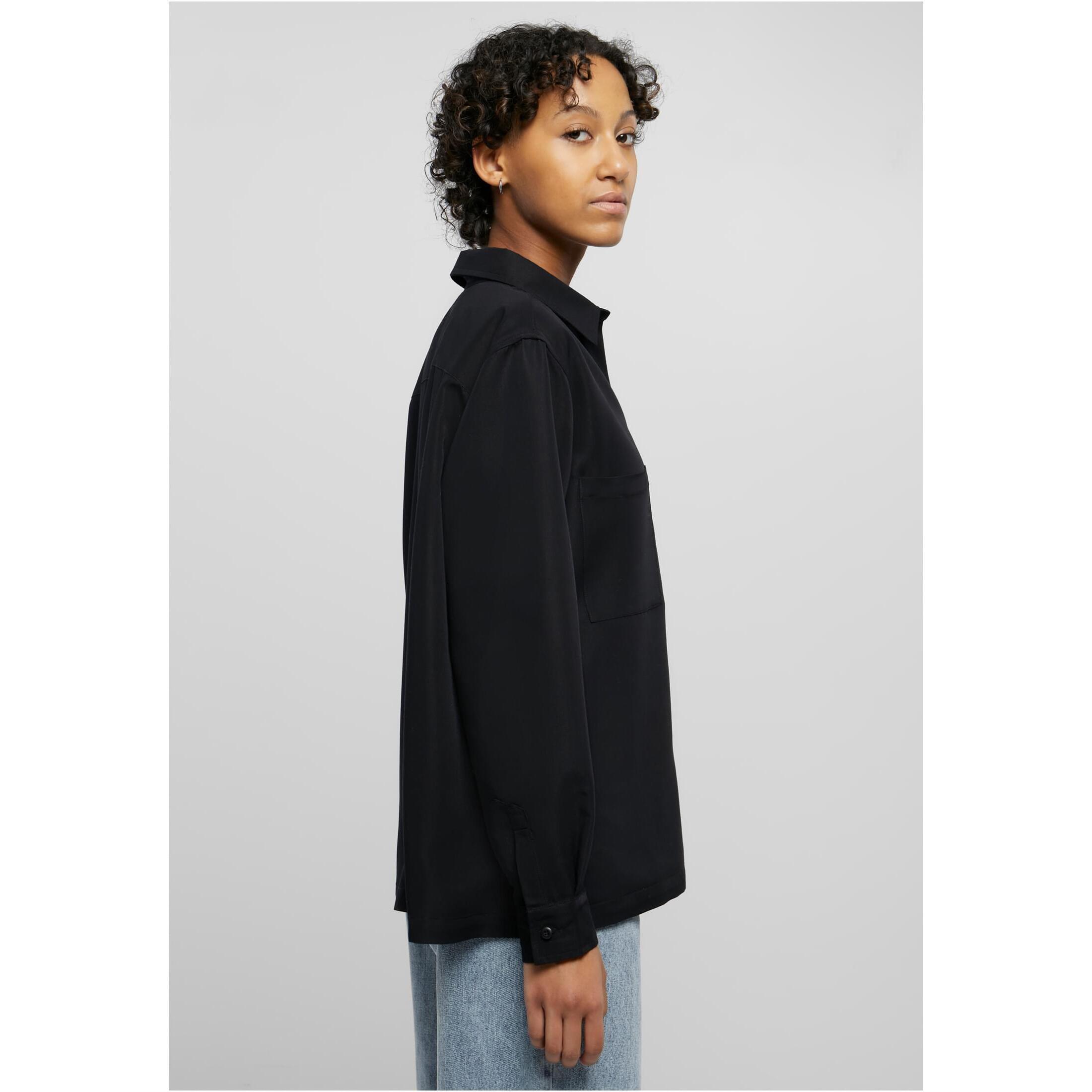 URBAN CLASSICS twill-hemd oversized