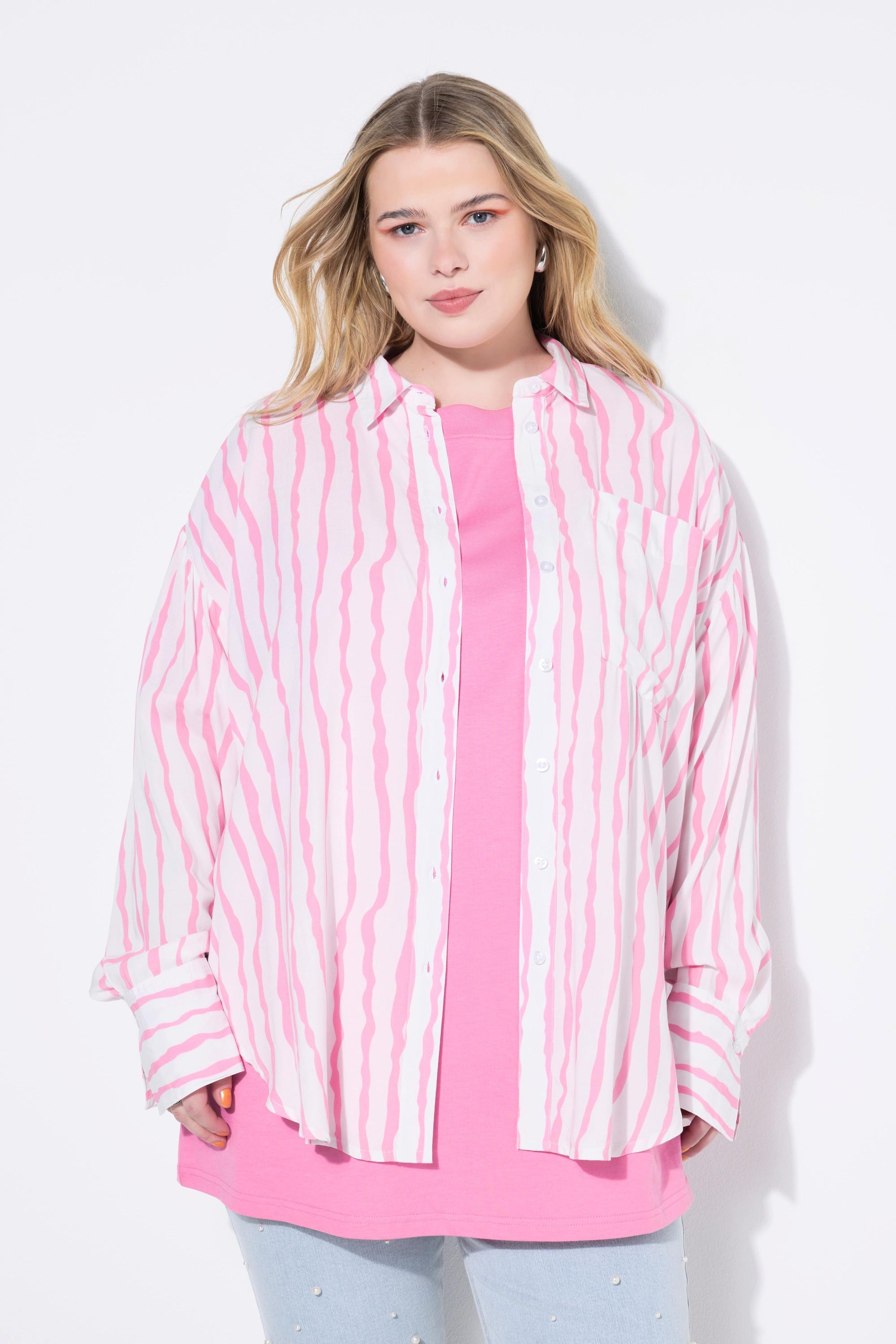 Studio Untold Hemdbluse, oversized, Streifen