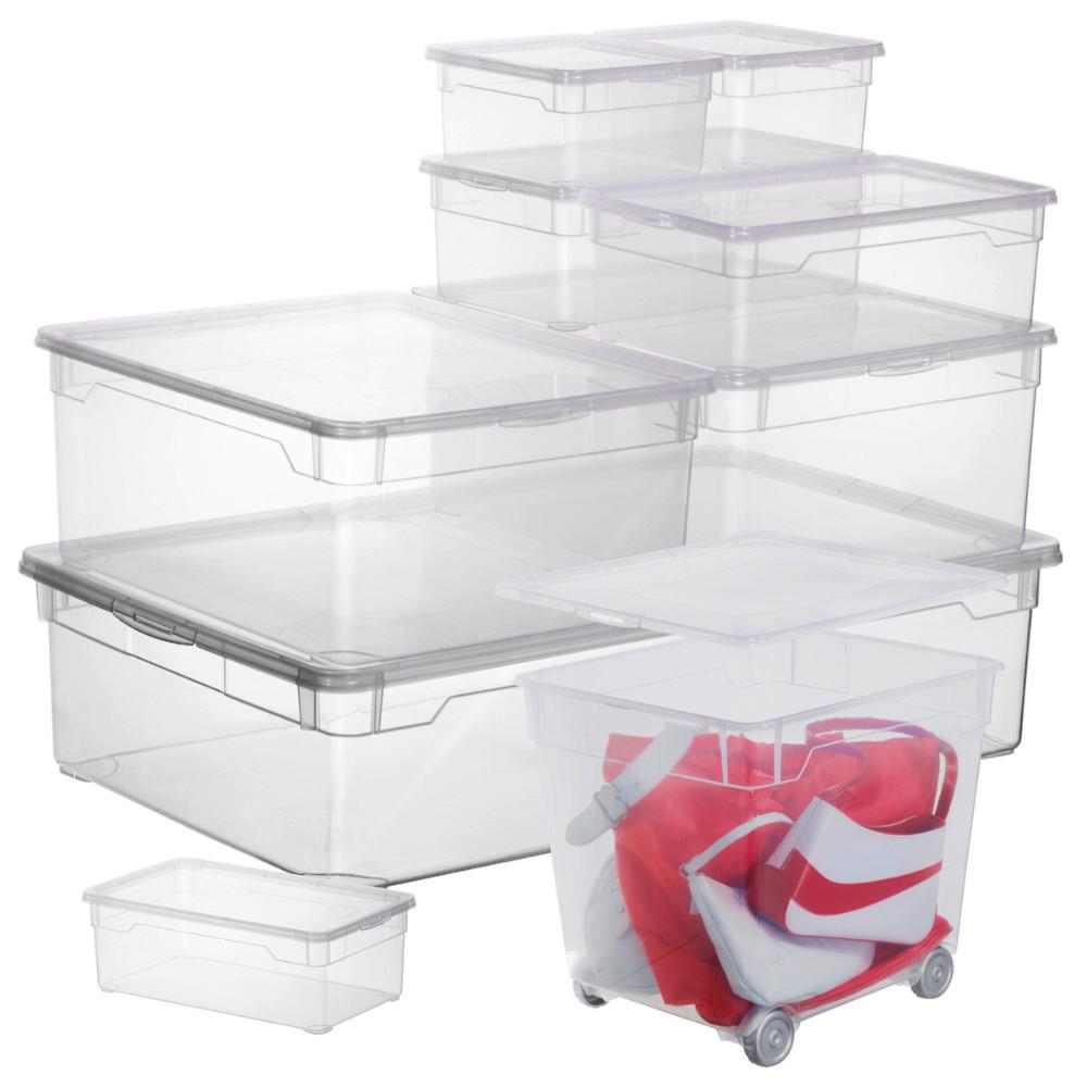 rotho Aufbewahrungsbox CLEAR 10L