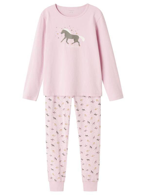 Name It Mädchen Pyjama Pferde