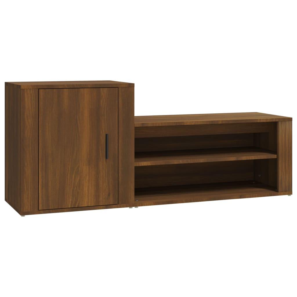 VidaXL Schuhschrank holzwerkstoff