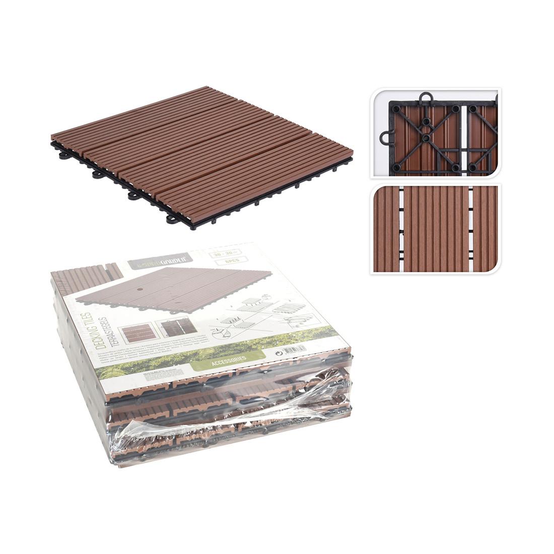 FS-STAR Terrassenfliese 6er Set