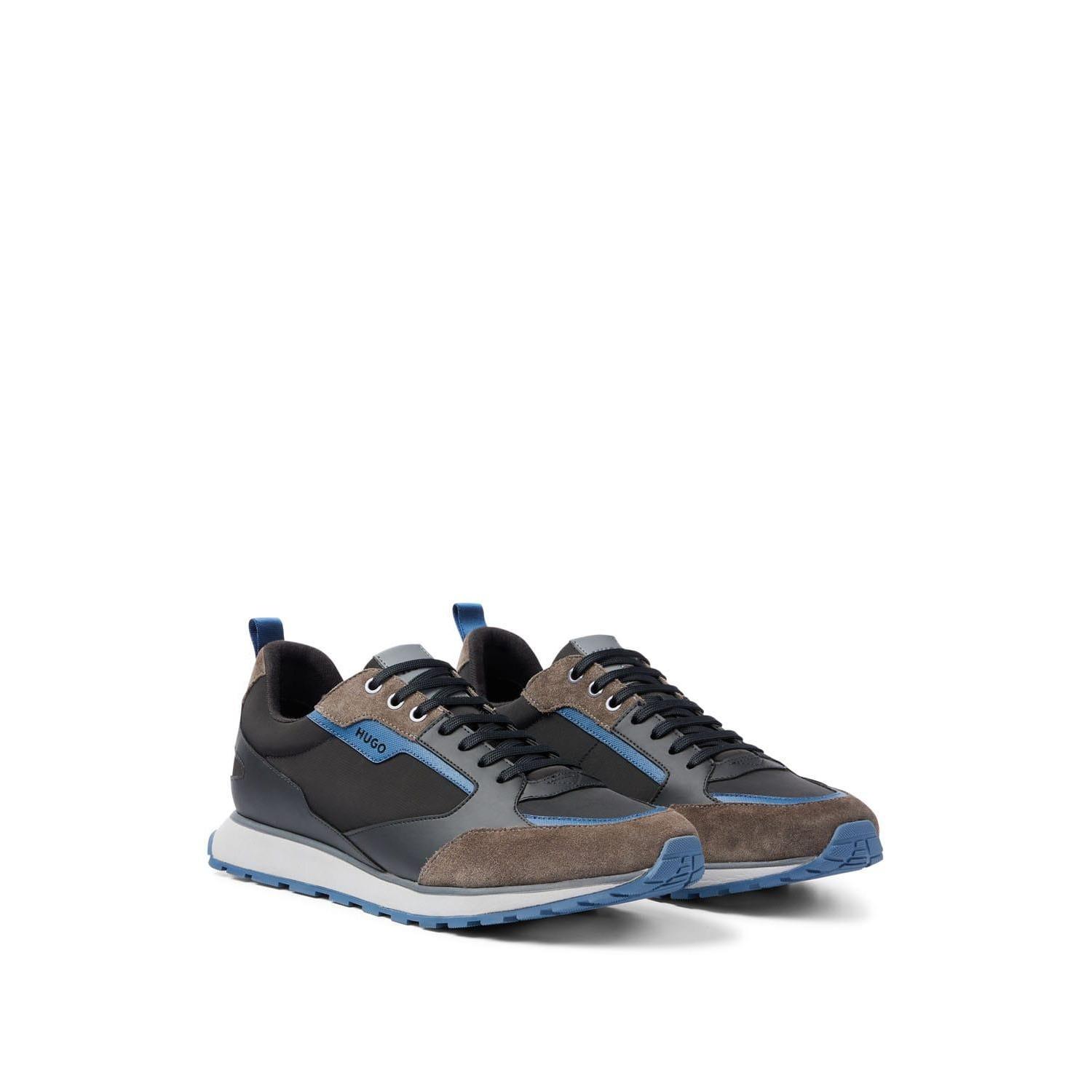 HUGO Sneaker Icelin, WildlederPanel