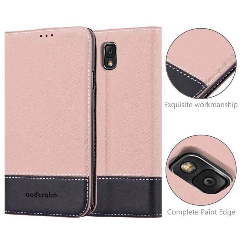 Cadorabo Hülle für Samsung Galaxy NOTE 3 Magnetverschluss, Standfunktion