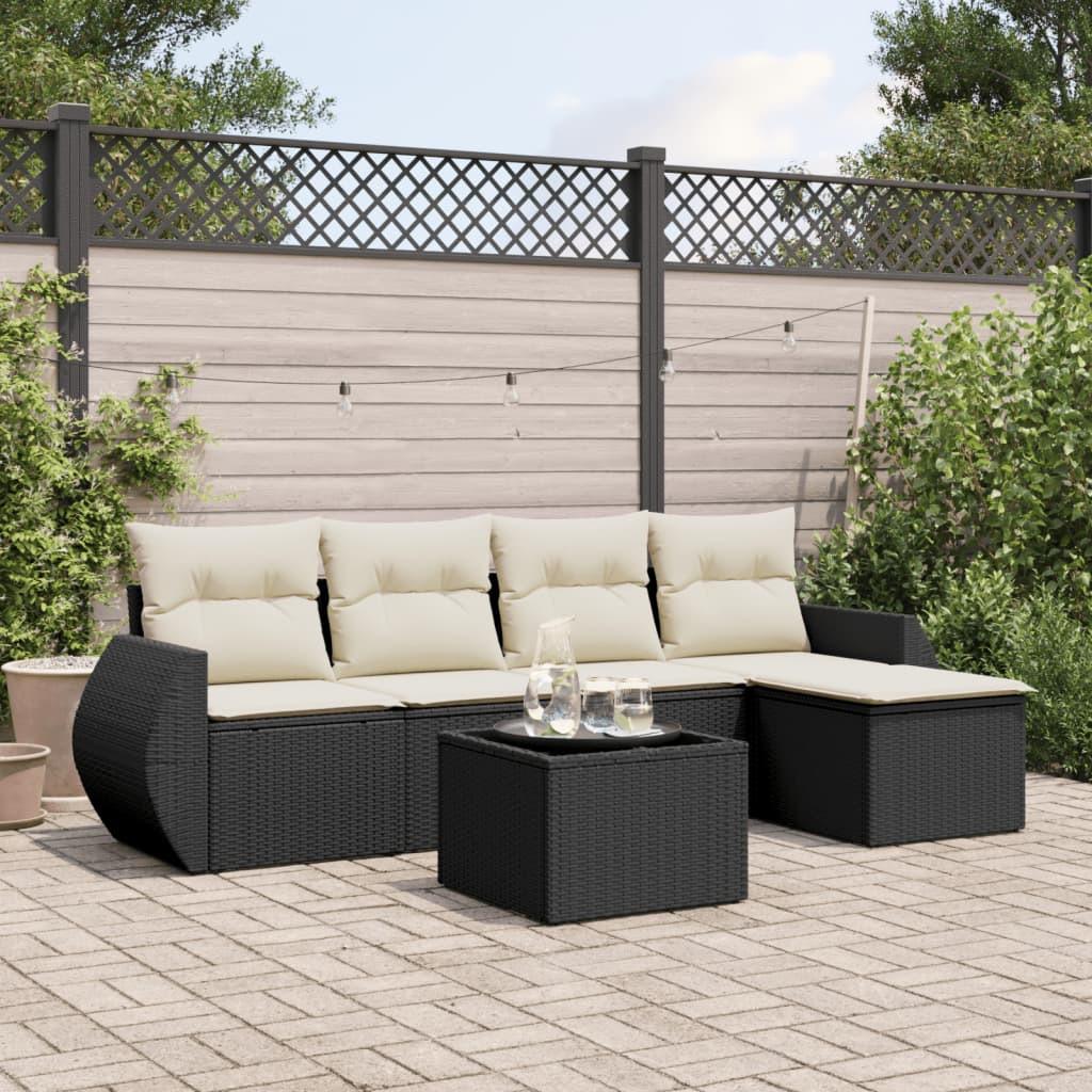 VidaXL Garten sofagarnitur poly-rattan