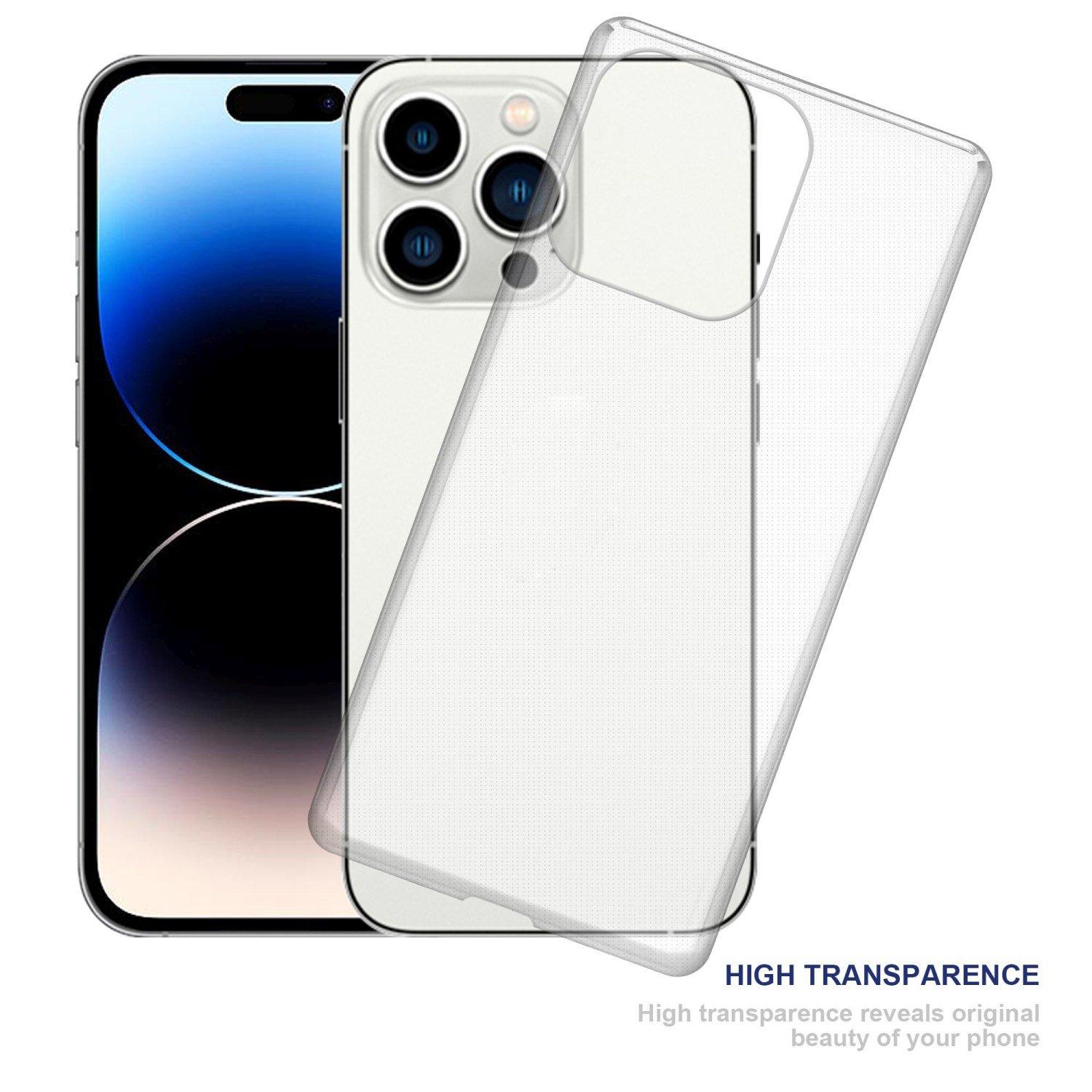 Cadorabo Hülle für Apple iPhone 14 PRO MAX TPU Silikon Ultra Slim