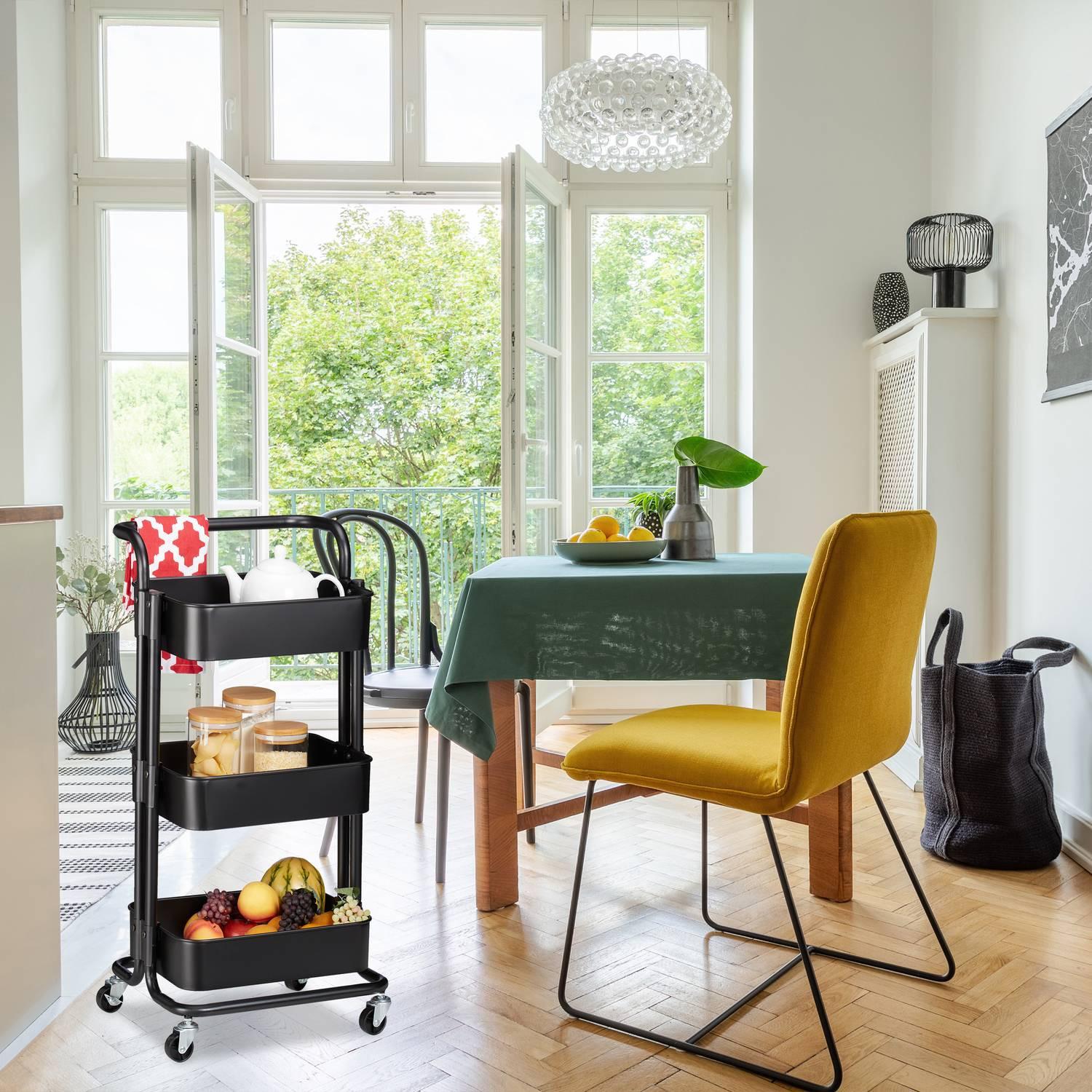 B2X Trolley mit 3 Regalen
