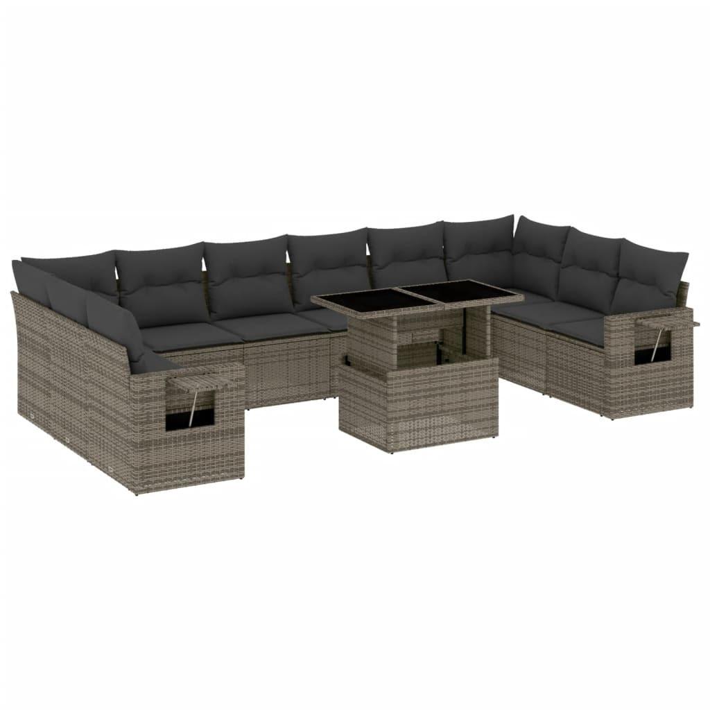VidaXL Garten sofagarnitur poly-rattan