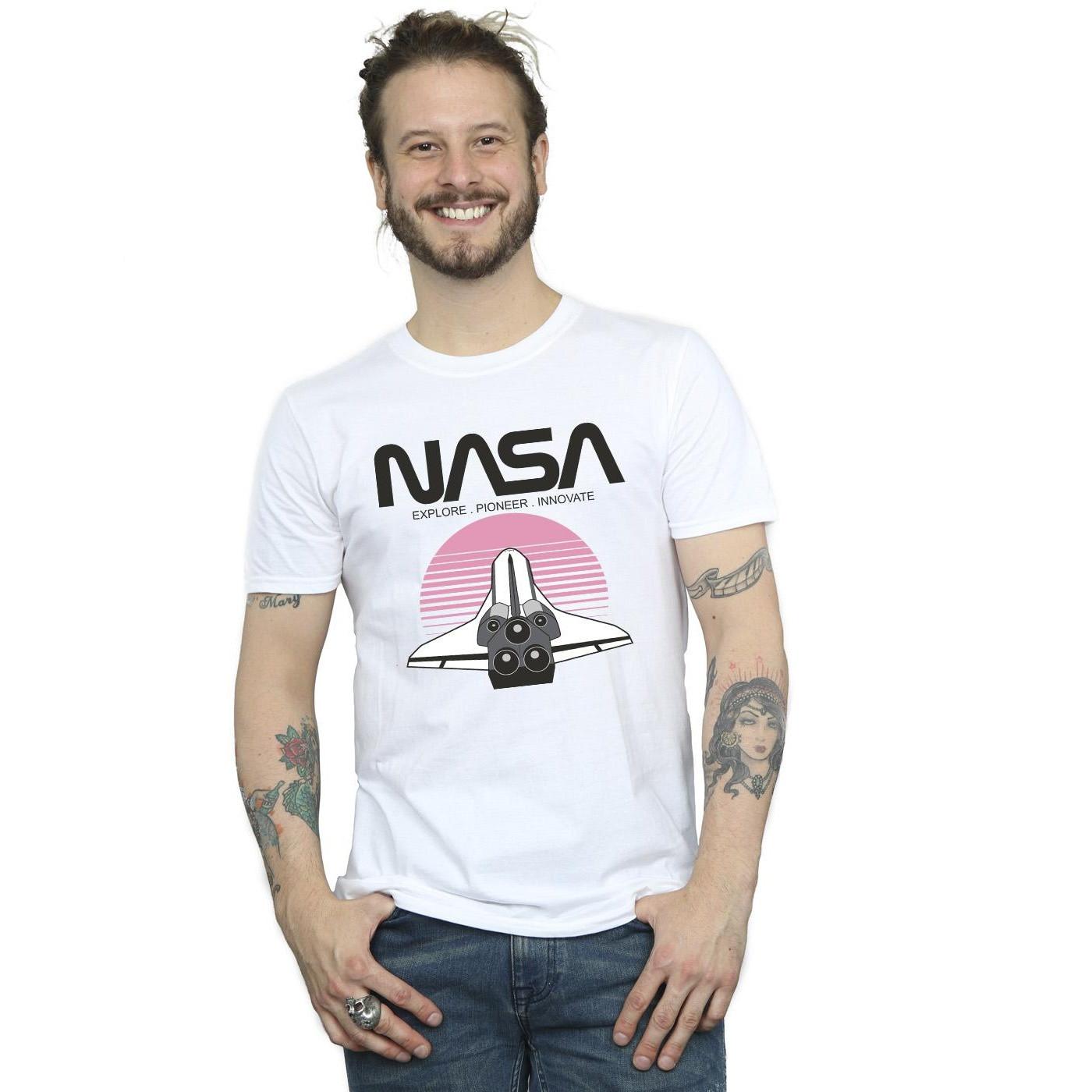 Nasa Space Shuttle Print T-Shirt