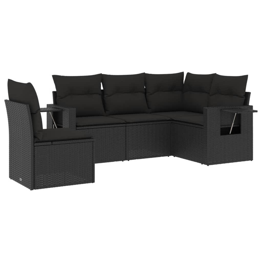 VidaXL Garten sofagarnitur poly-rattan