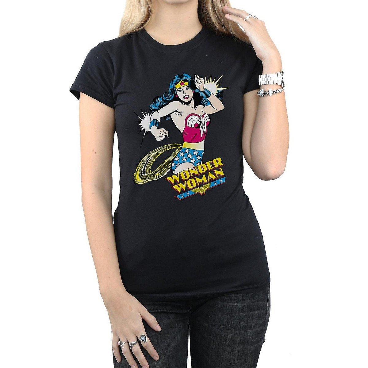 Wonder Woman Wonder Woman Lasso Logo Print T-Shirt