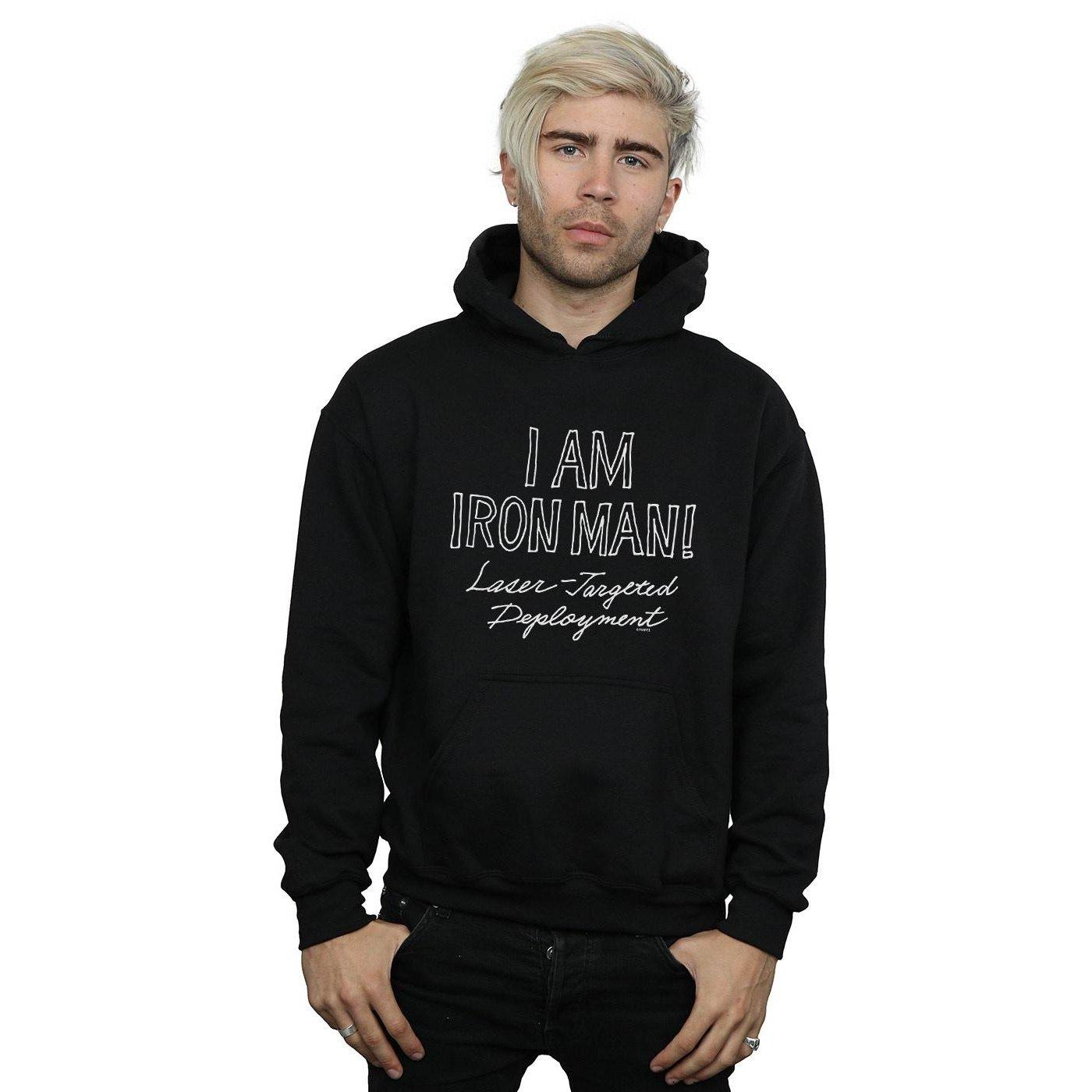 MARVEL I Am Iron Fist Man Kapuzenpullover