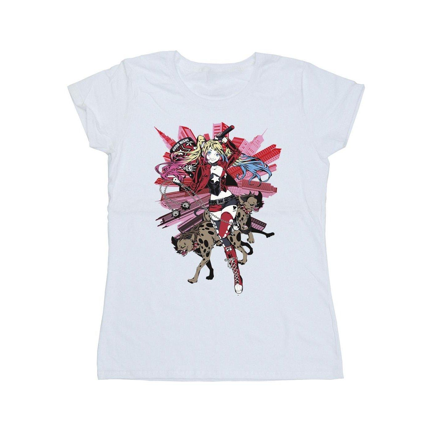 DC COMICS Harley Quinn Grafikdruck T-Shirt