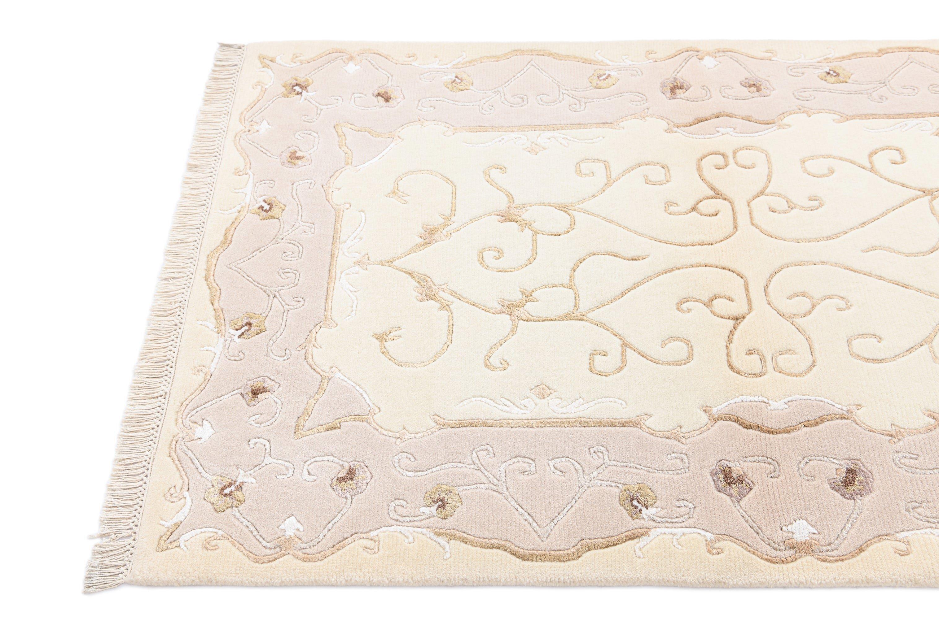 VIDAL Handgemachter Teppich Darya-Indian