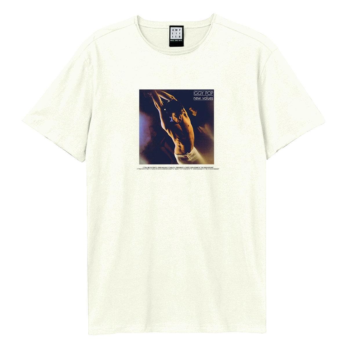 Amplified New Values T-Shirt Rückseitiger Aufdruck