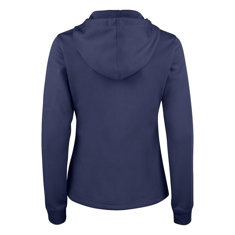 Clique Basic Hoodie mit durchgehendem Reißverschluss  Aktiv