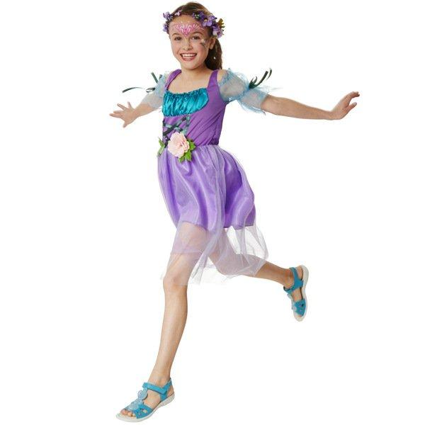 Tectake Mädchenkostüm Zauberblumen Fee