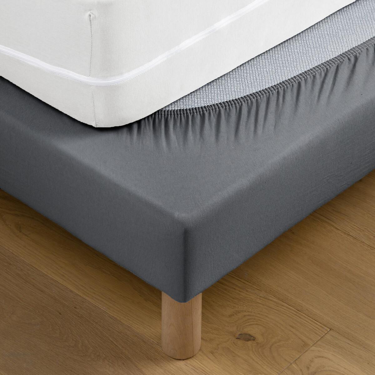 La Redoute Intérieurs Bettvolant Jersey 100 % Baumwolle H30cm