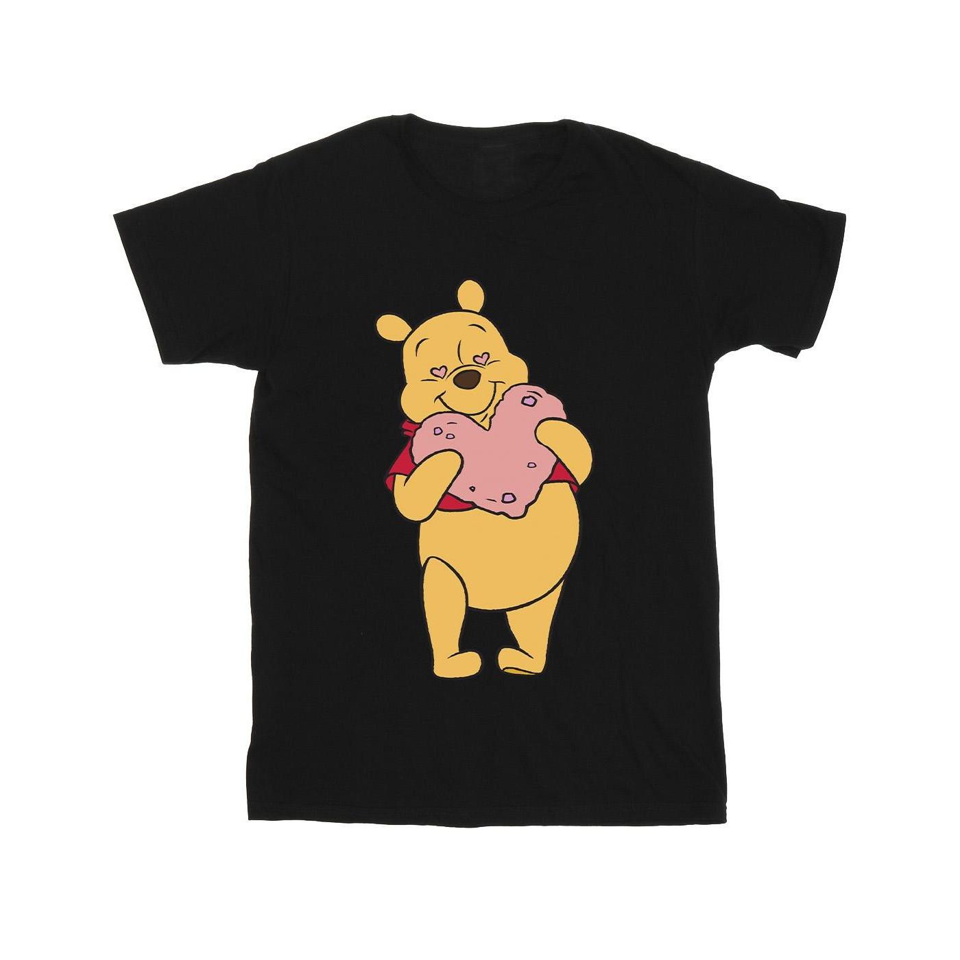 Disney Winnie the Pooh Herz Grafikdruck T-Shirt