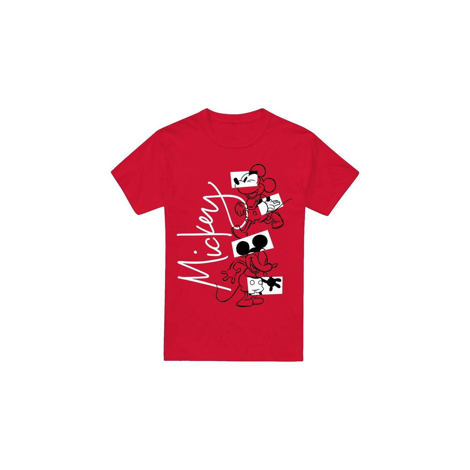 Disney Mickey Mouse Grafik Print T-Shirt