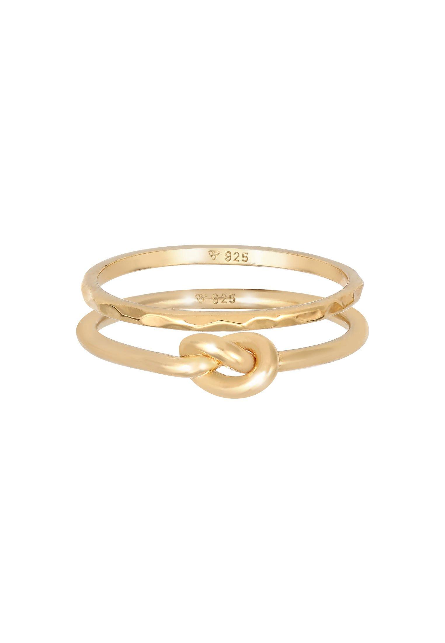 Elli Ring Knoten Trend Basic 2Er Set