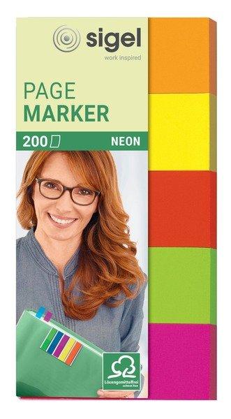 Sigel SIGEL Notes 20x50mm HN650 5 Farben ass. 200 Blatt