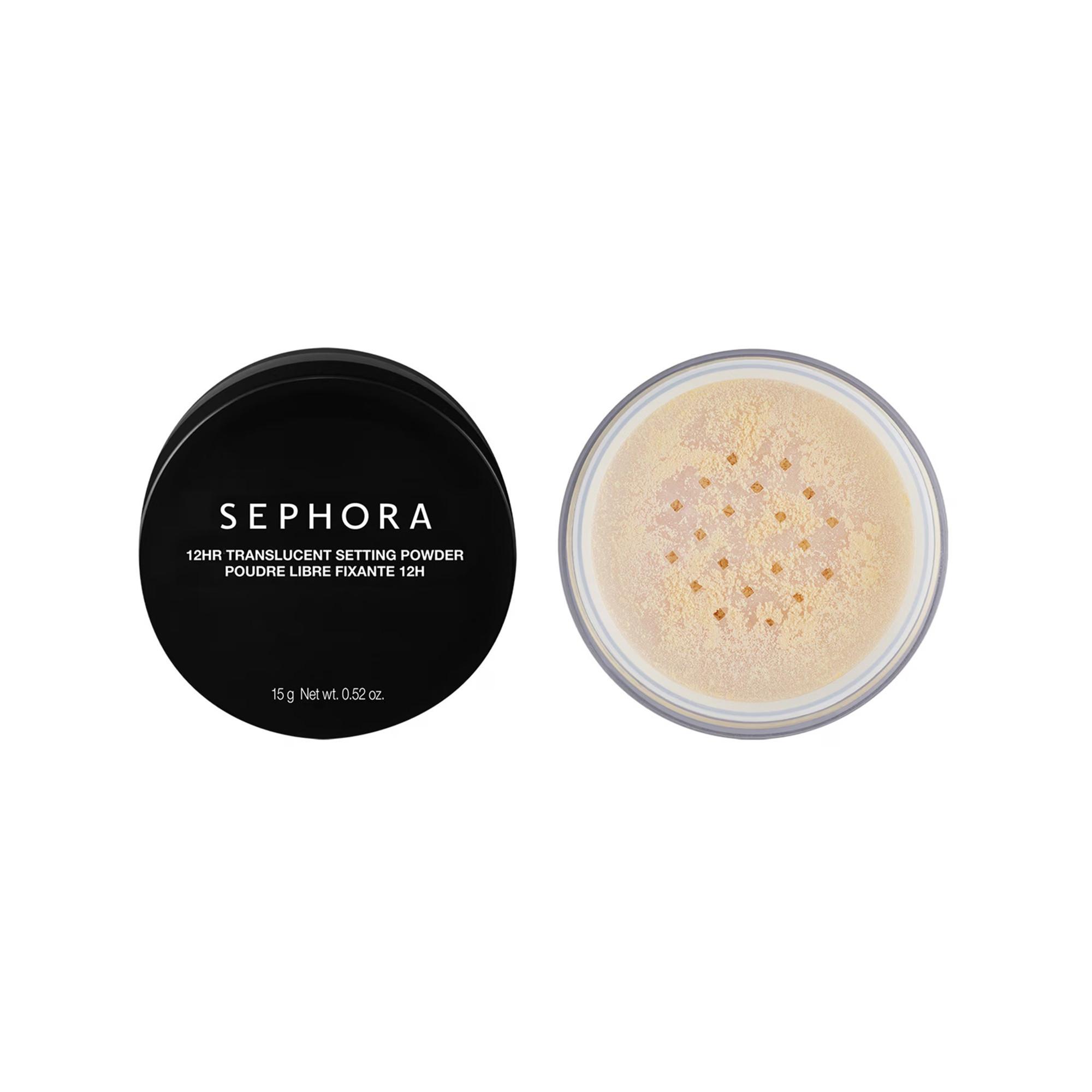 SEPHORA Loser Fixierpuder 12H - Transparenter loser mattierender Puder mit langem Halt