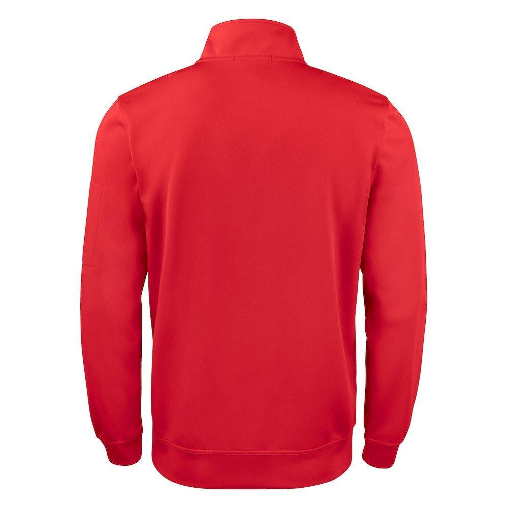 Clique Basic Active Sweatshirt mit kurzem Reißverschluss
