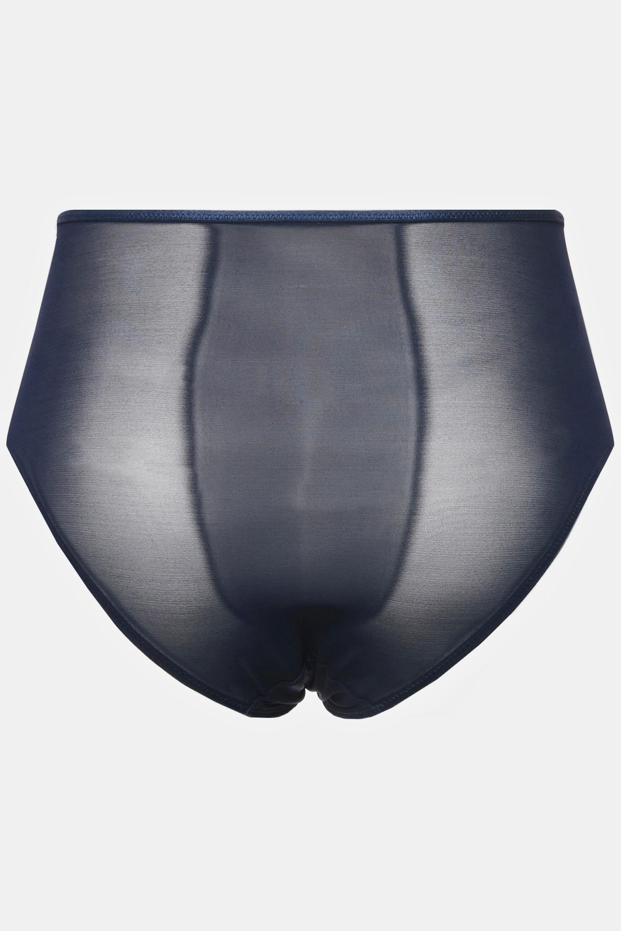 Ulla Popken Maxislip, Mesh, zarte Spitze