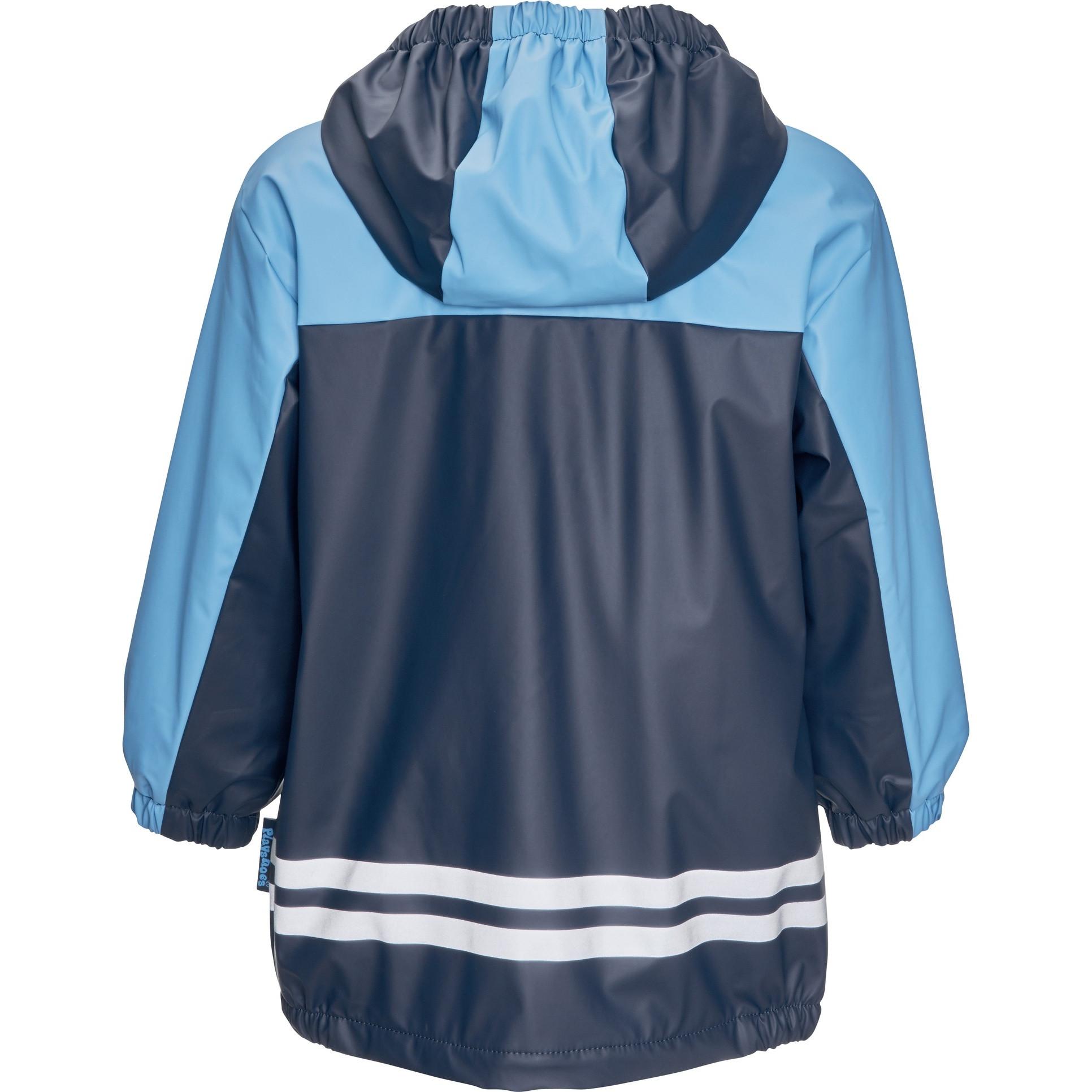 Playshoes wasserdichte jacke mit fleecefutter, baby, jungen
