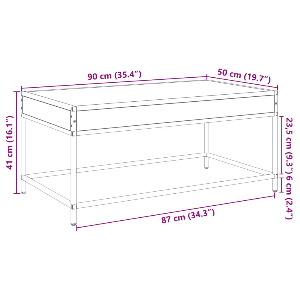 VidaXL Couchtisch holzwerkstoff