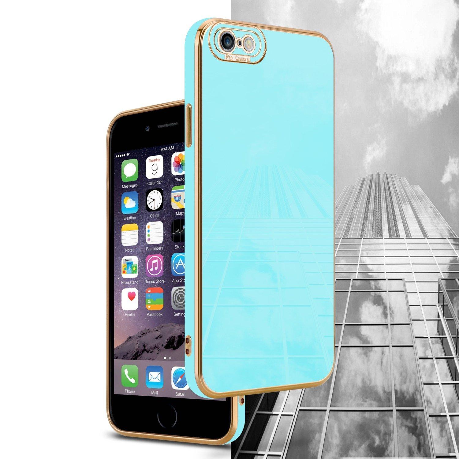 Cadorabo Hülle für Apple iPhone 6 PLUS 6S PLUS mit Kameraschutz