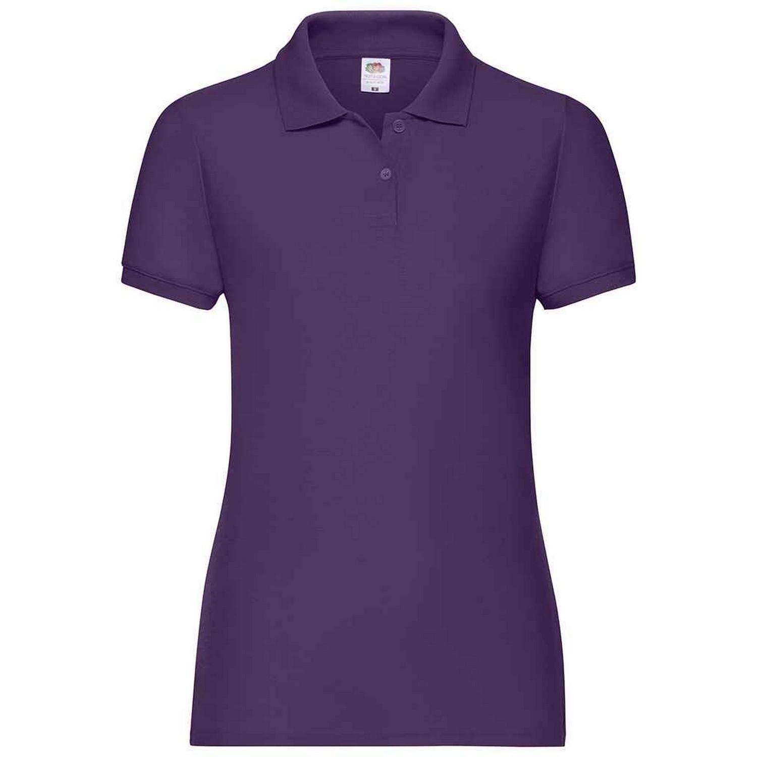 Fruit of the Loom Lady Fit Piqué Poloshirt