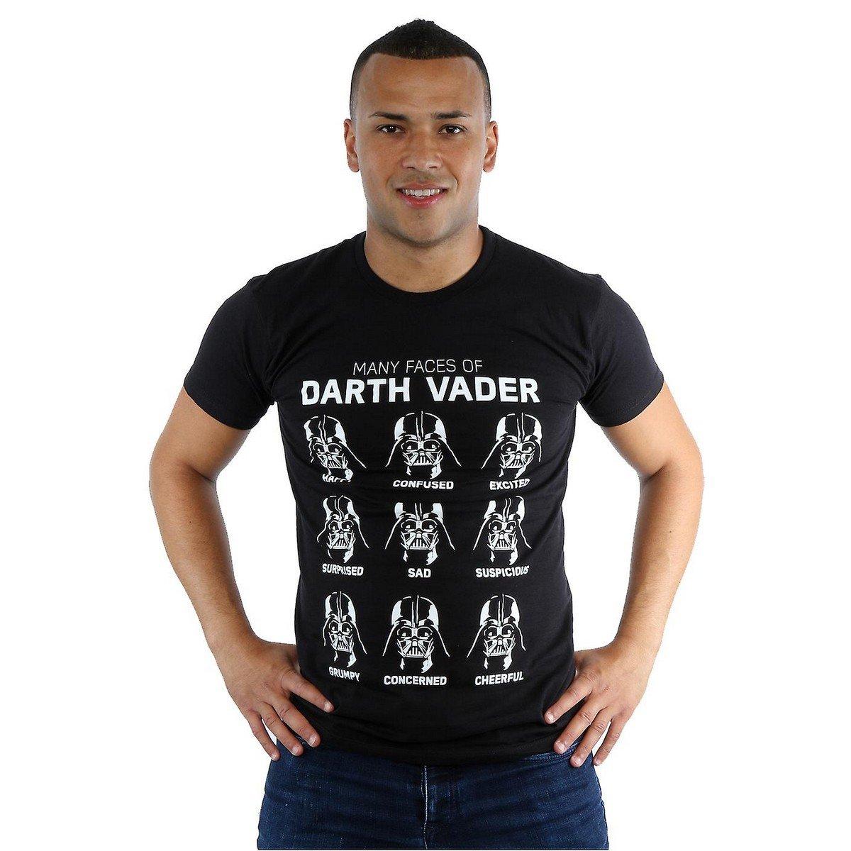 STAR WARS Many Faces Of Darth Vader T-Shirt