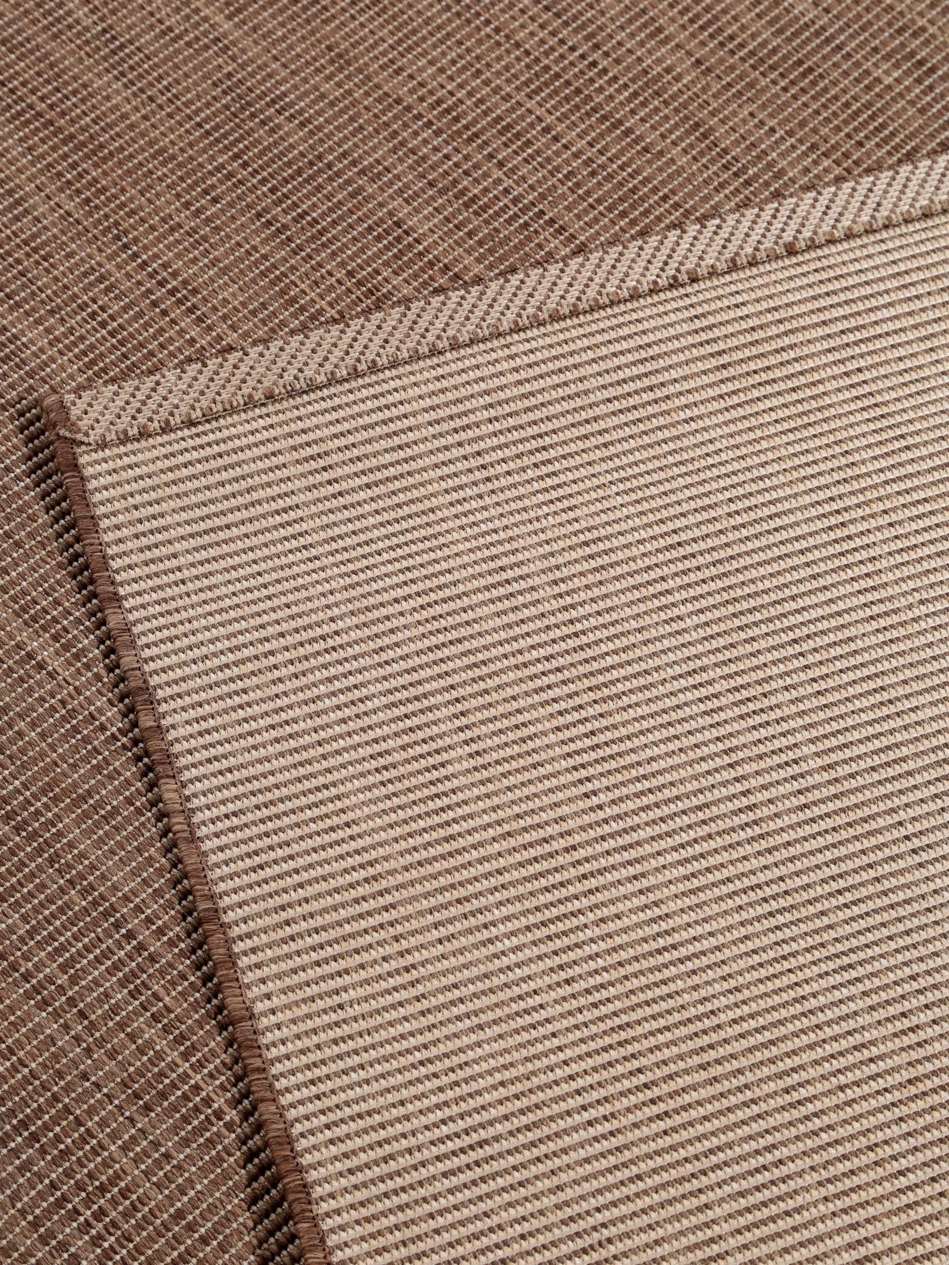 Benuta In- & Outdoor-Teppich Metro Braun