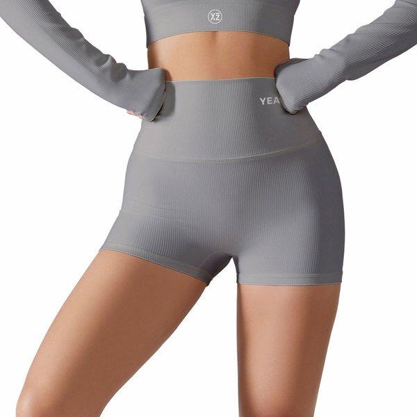 YEAZ CLUB LEVEL Shape Shorts - shadow grey