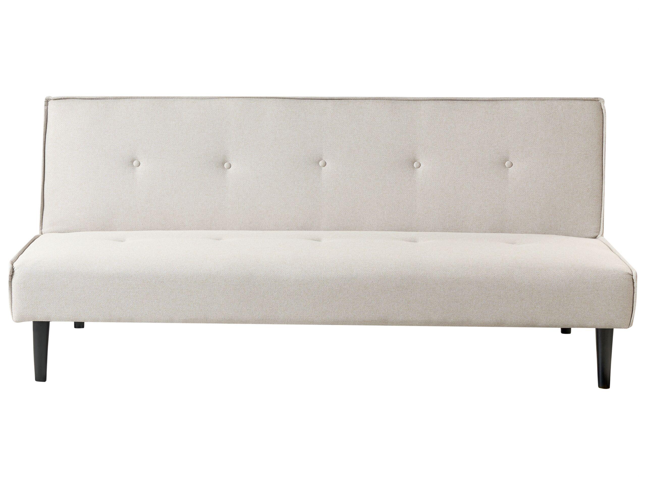 Beliani Schlafsofa aus Polyester Retro VISBY