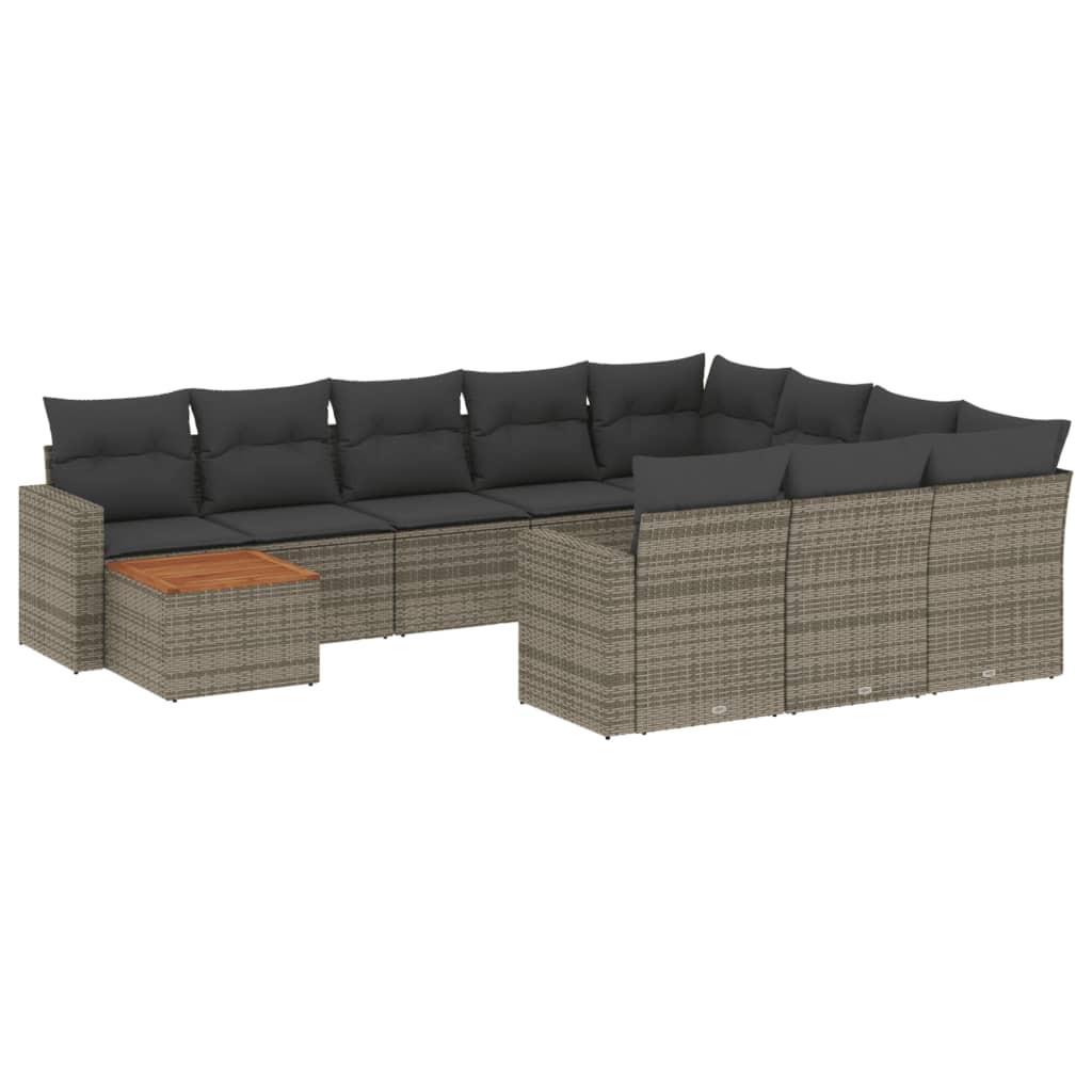 VidaXL Garten sofagarnitur poly-rattan