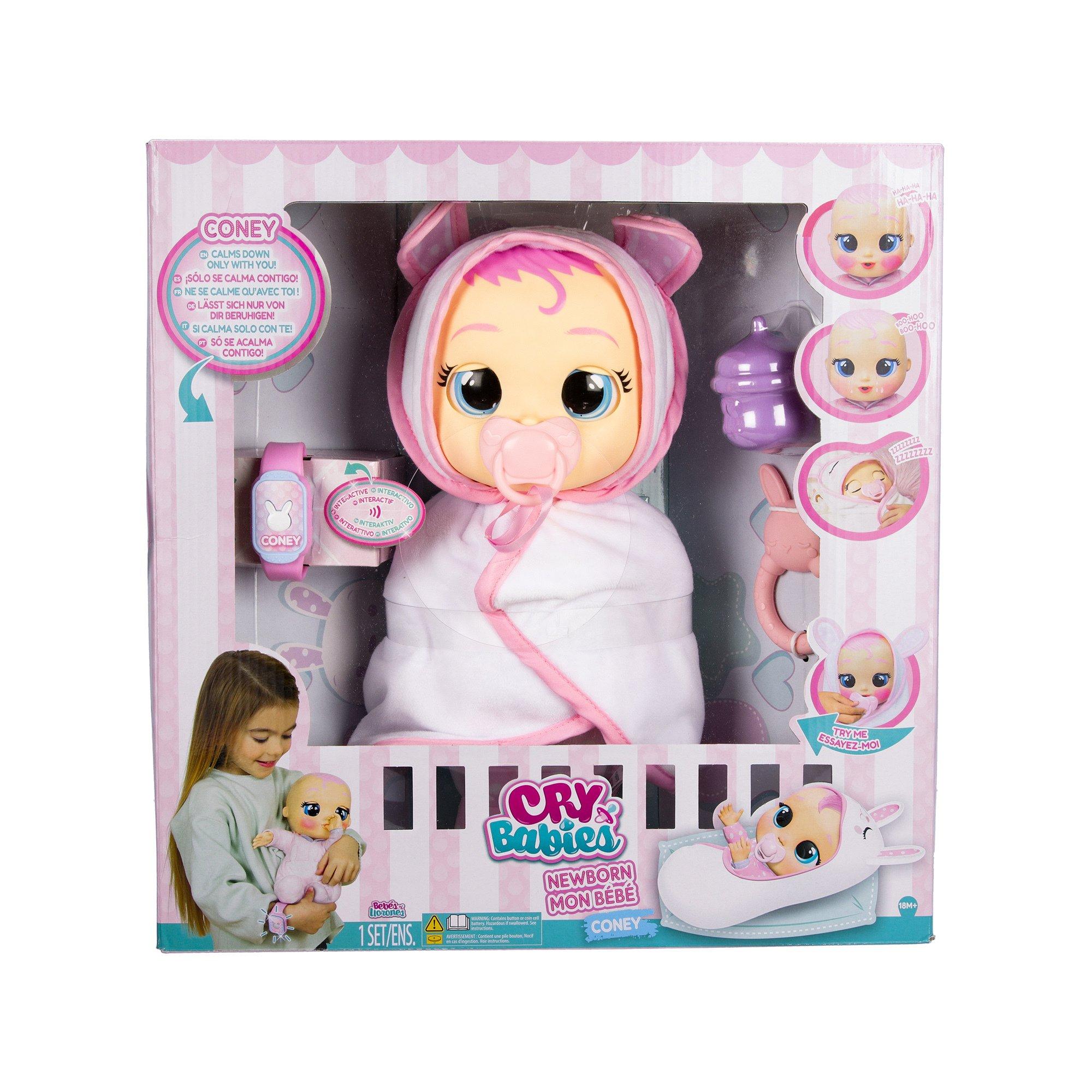 IMC Toys Cry Babies Newborn Coney
