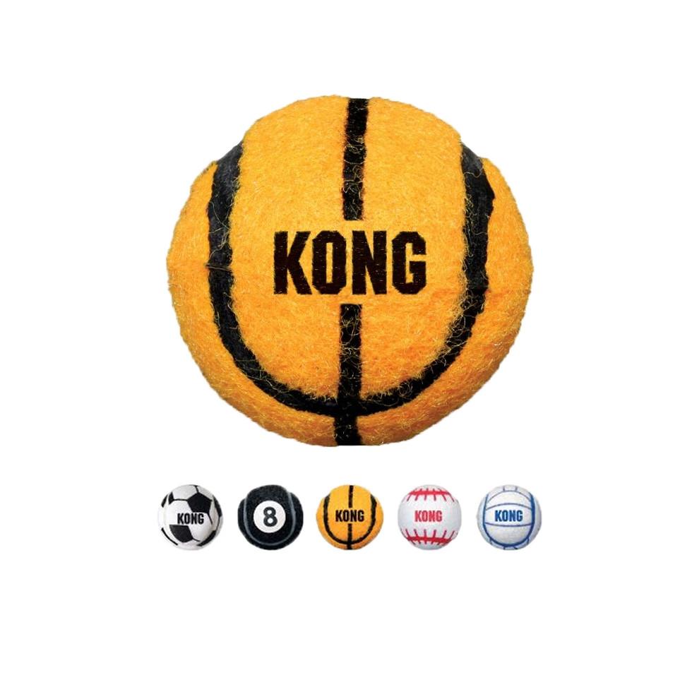 KONG KONG Sportbälle Medium (3er-Pack) (verschiedene Stile)