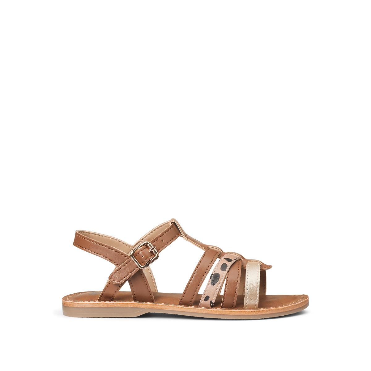 La Redoute Collections Ledersandalen