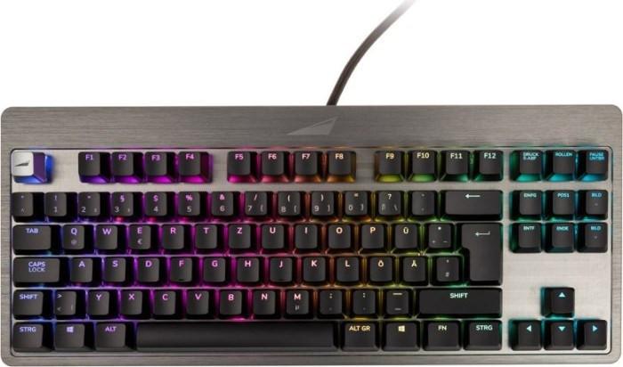 Mountain Everest Core TKL Gaming Tastatur - MX Red, grau, Deutschland
